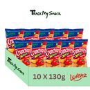 Lorenz X-CUT Paprika Flavour 130g Pack of 10 | Original Potato Chips