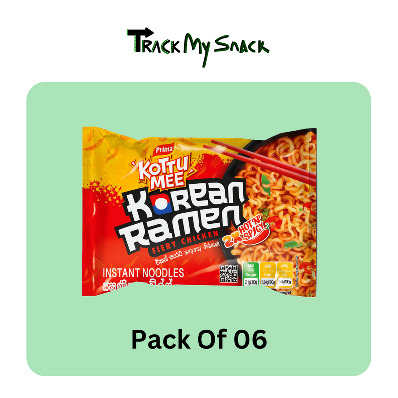 Prima Kottu Mee Korean Ramen Special Pack Of 06