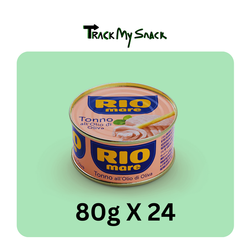 Rio Mare Tuna Fish 24 x 80g in Olive Oil Total 24 Tins