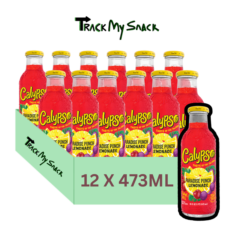 Calypso Paradise Punch Lemonade 473ML Pack of 12