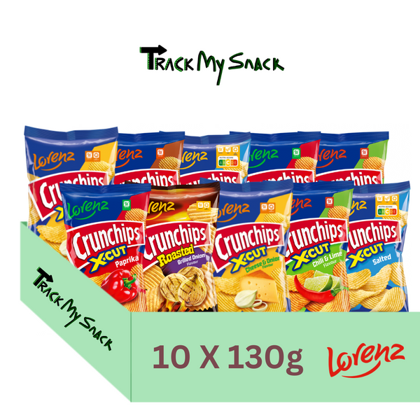 Lorenz X-CUT Mix Pack Any Random 10 Packs Assorted Pack | Lorenz 130g 10 Packs