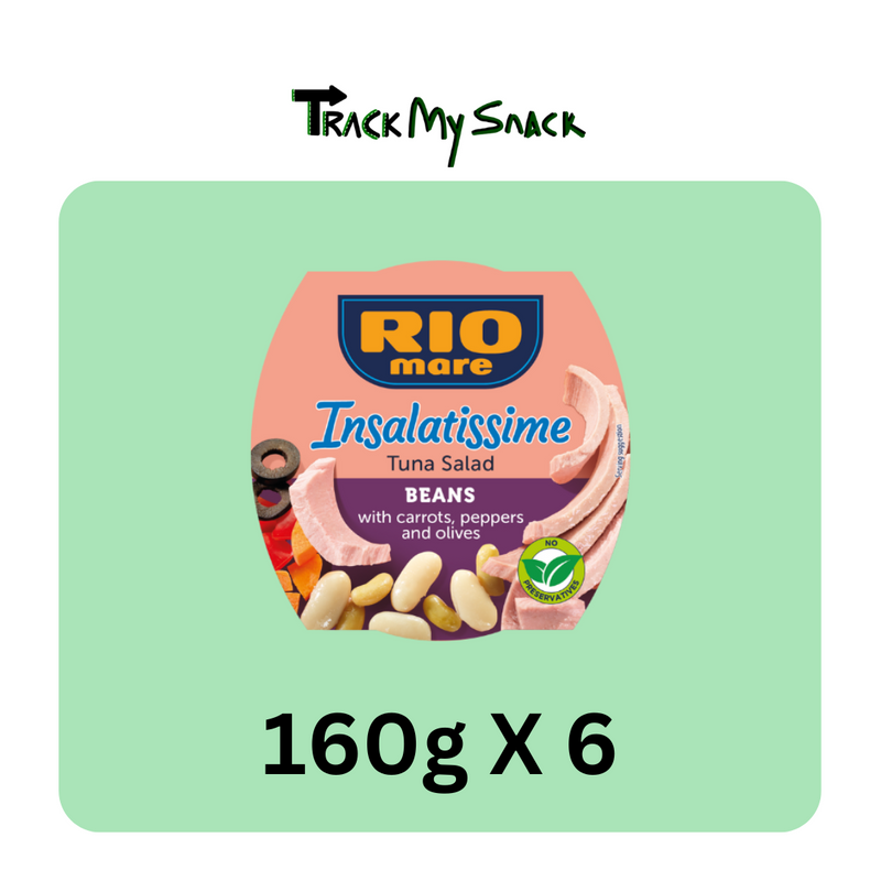 Rio Mare Tuna & Bean Salad Tonno 160g Pack Of 06