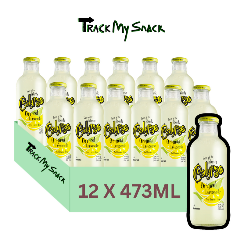 Calypso Summer Drink 591ML 12 Bottles of Calypso Original Lemonade (Pack Of 12)