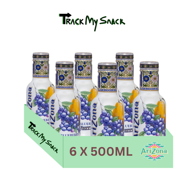 Arizona Blueberry Tea 500ml Ice Tea Pack of 06