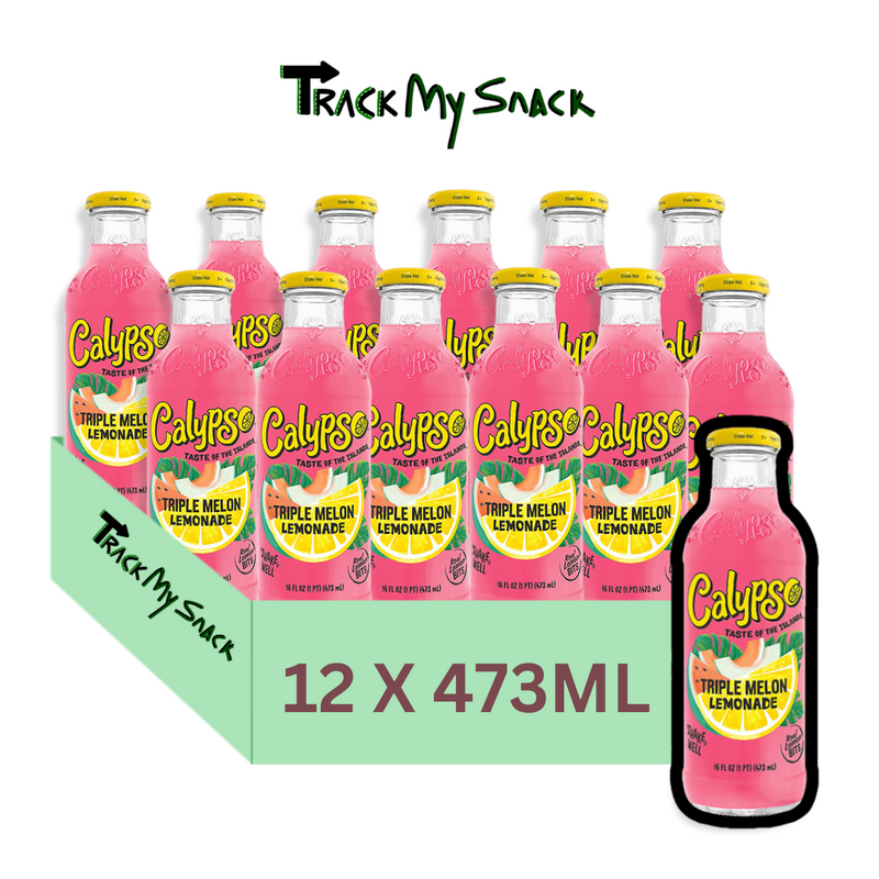 Calypso Triple Melon Lemonade 473ml (Pack of 12) Prime Summer Drink Ever