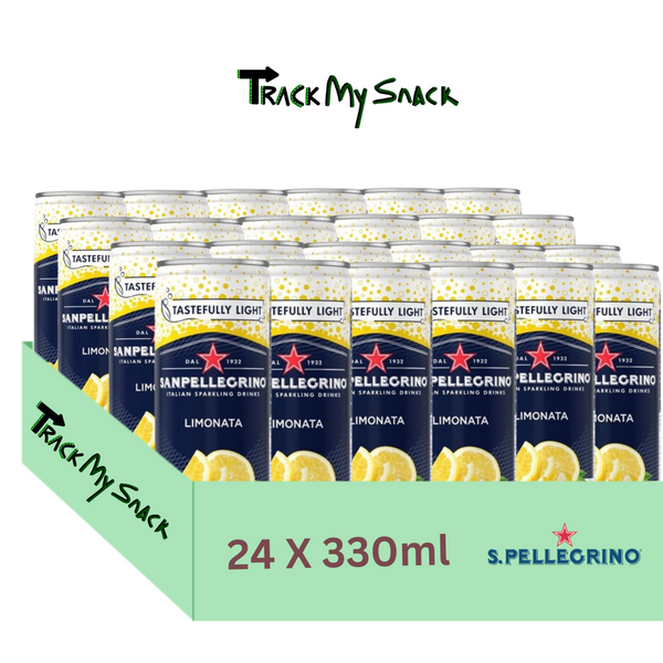 San Pellegrino Lemon Flavour 24 Cans Pack | San Pellegrino 330ML Italian Taste