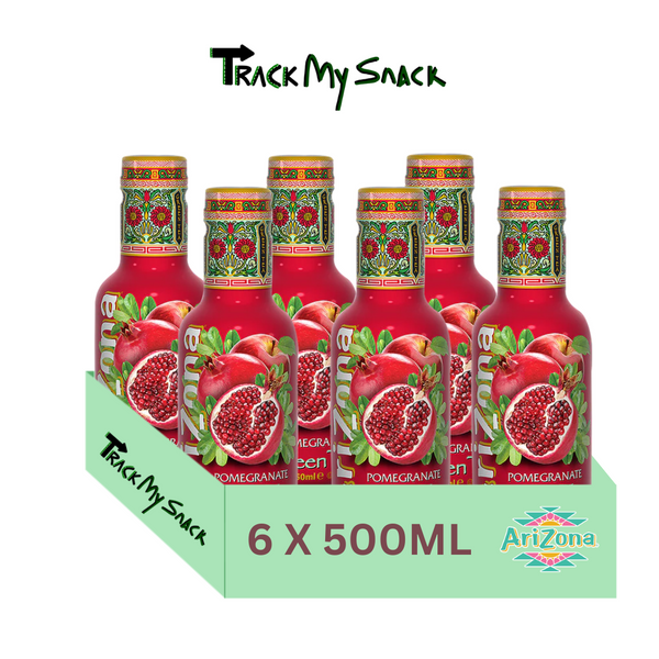 Arizona Pomegranate Green Tea 500ml Pack of 06