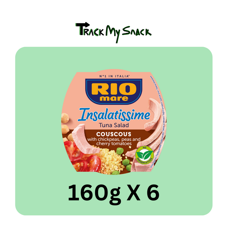 Rio Mare Insalatissime Tuna & Cous Cous Salad 160g Pack Of 06